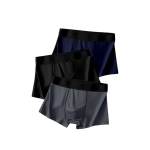 Men’s Anti-Bacterial Airsoft Trunk | Regular Fit Nylon Underwear | Breathable & Moisture-Wicking | Multicolor Pack of 3