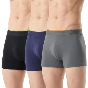 Man Cotton Underwear for Men Breathable Anti Roll Waistband