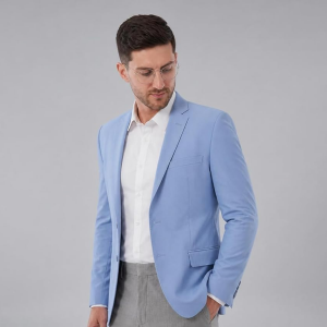 Men's Premium 4-Way Comfy Stretch Sunscreen Casual Blazer|Light Weight, Designed for Summers|Fully Lined|Comfort able Slim Fit|Wrinkle Resistant, All-