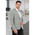 Men's Tailored Unlined Casual Blazer | Layering Coat, Drapes & Feels Like an Overshirt | Designed for Summers | Breathable 4-Way High Stretch Knit Fab