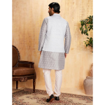 "Symbol Men's Cotton Blend Printed Kurta Pyjama Set "