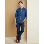 Symbol Premium Men's Casual Cotton Denim Shirt | Regular Fit | Available in Plus Sizes