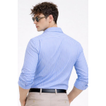 Men's Casual Printed Striped Stylish Latest Formal Plus Size Shirt for Men | Cotton Mix 220 GSM