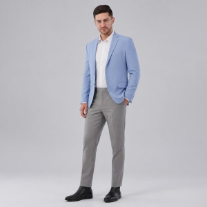 Men's Premium 4-Way Comfy Stretch Sunscreen Casual Blazer|Light Weight, Designed for Summers|Fully Lined|Comfort able Slim Fit|Wrinkle Resistant, All-