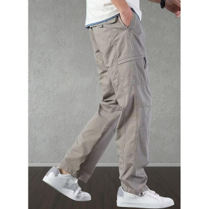 Cargo Pants | Casual Cotton Cargo Trousers for Men | Regular Fit Multi Pocket Outdoor Travel Pants | Stylish Comfortable Casual Bottom Wear for Men