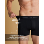 Men's Microfiber Blend Ultra-Soft Stretch Trunks | Underwear (Available in Combo Packs)